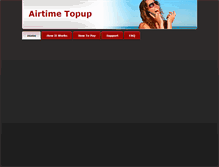 Tablet Screenshot of airtime.oxygen8.com